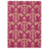 Damasbehang 4 klembord (Achterkant)