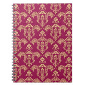 Damasbehang 4 notitieboek (Voorkant)