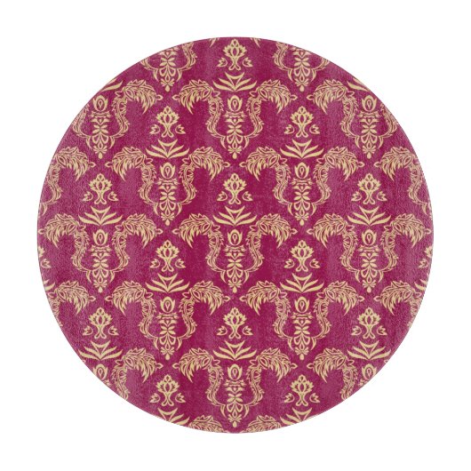 Damasbehang 4 snijplank (Voorkant)