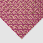 Damasbehang 4 tissuepapier (Detail)