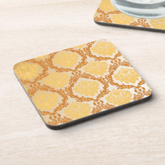 Damasbehang 5 bier onderzetter (Linkerzijde)