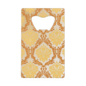 Damasbehang 5 creditkaart flessenopener (Achterkant)