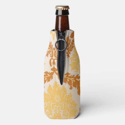 Damasbehang 5 flesjeskoeler (Fles Achterkant)