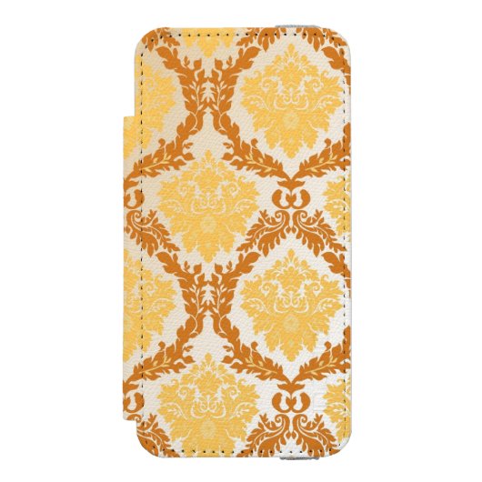 Damasbehang 5 incipio iPhone portemonnee hoesje (Voorkant Agenda)