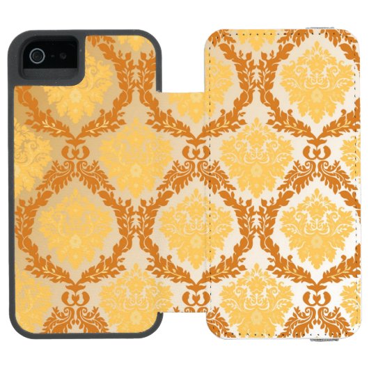 Damasbehang 5 incipio iPhone portemonnee hoesje (Agenda Open)