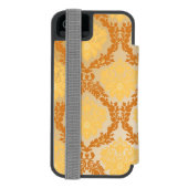 Damasbehang 5 incipio iPhone portemonnee hoesje (Agenda Achterkant)