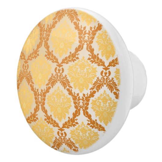 Damasbehang 5 keramische knop (Rechts)