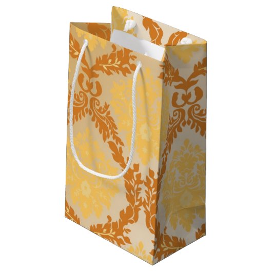 Damasbehang 5 klein cadeauzakje (Achterkant Gekanteld)