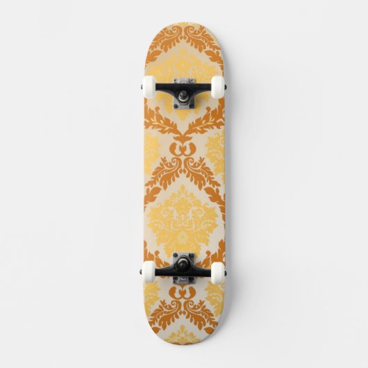 Damasbehang 5 skateboard (Voorkant)