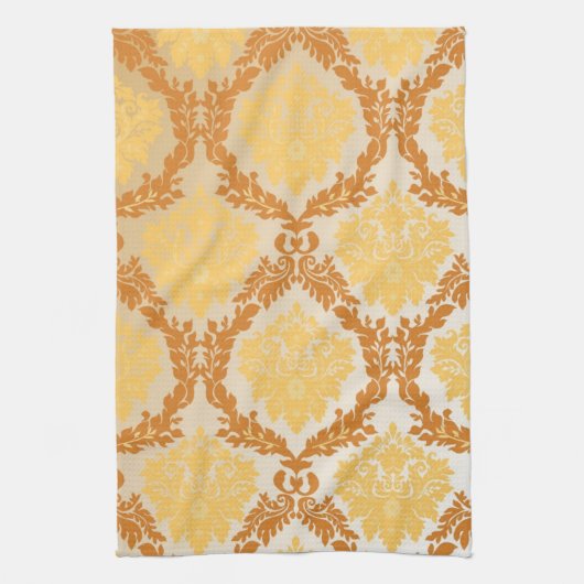 Damasbehang 5 theedoek (Verticaal)