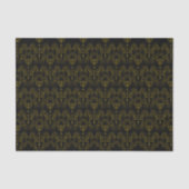 Damasbehangselpapier - goud + je achtergrond. Tissuepapier (Voorkant)