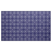 Damasblauw patroon. stof (Yard (91,4 cm))