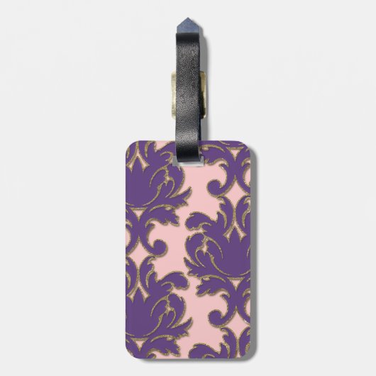 Damascus Art-bagage-Labels Bagagelabel (Achterkant verticaal)