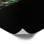 Damascus bij nacht - Syrië Poster (Hoek)