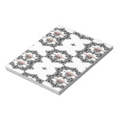 Damascus en schedel notitieblok (Linkerzijde)