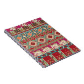 Damascus, floreel en geometrisch met kleurrijke pa notitieboek (Rechterzijde)