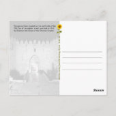Damascus Gate, Jeruzalem, Israël - briefkaart (Achterkant)