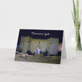 Damascus Gate, Jeruzalem, Israël - kaart (Voorkant)