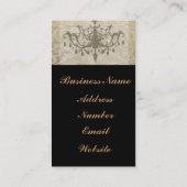  Damascus Glamoureus Diva visitekaartje ontwerp (Achterkant)