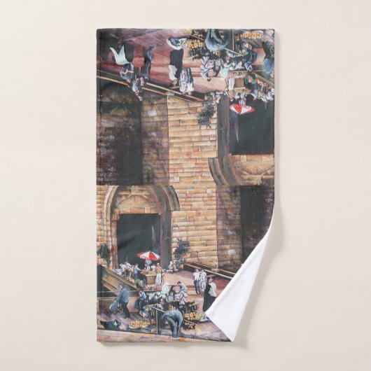 Damascus Golden Gate, Old Jerusalem Bad Handdoek (Handdoek)