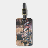 Damascus Golden Gate, Old Jerusalem  Bagagelabel (Voorkant verticaal)