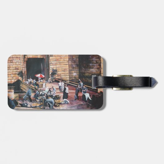 Damascus Golden Gate, Old Jerusalem  Bagagelabel (Achterkant horizontaal)