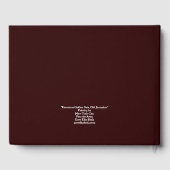 Damascus Golden Gate, Old Jerusalem Guest Book Gastenboek (Achterkant)