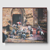 Damascus Golden Gate, Old Jerusalem Guest Book Gastenboek (Voorkant)