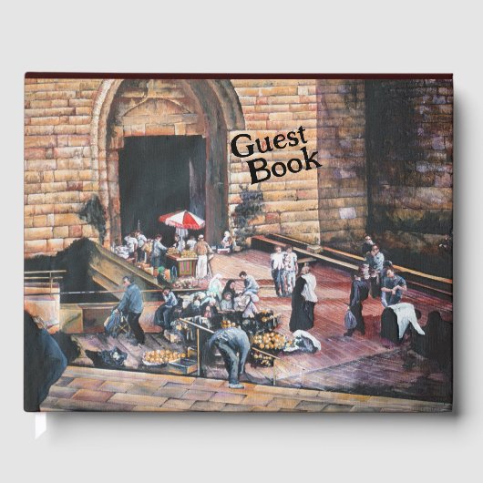 Damascus Golden Gate, Old Jerusalem Guest Book Gastenboek (Voorkant)