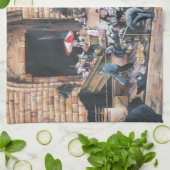 Damascus Golden Gate, Old Jerusalem Theedoek (Gevouwen)