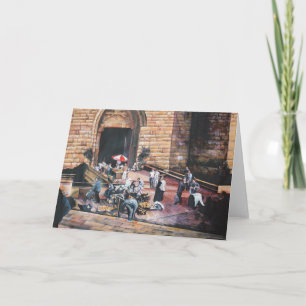 Damascus Golden Gate, Old Jerusalem Wenskaart Kaart