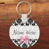 Damascus met boogsleutelhanger sleutelhanger (Voorkant)