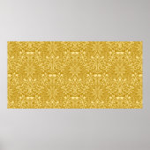 Damascus naadloze patroon herhalende achtergrond.  poster (Voorkant)