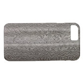 Damascus Steel Case-Mate iPhone Case (Achterkant (Horizontaal))