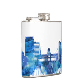 Damascus Syria Skyline Blue Heupfles (Rechts)