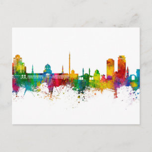 Damascus Syria Skyline Briefkaart
