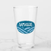Damascus Virginia buitenshuis Glas (Voorkant)