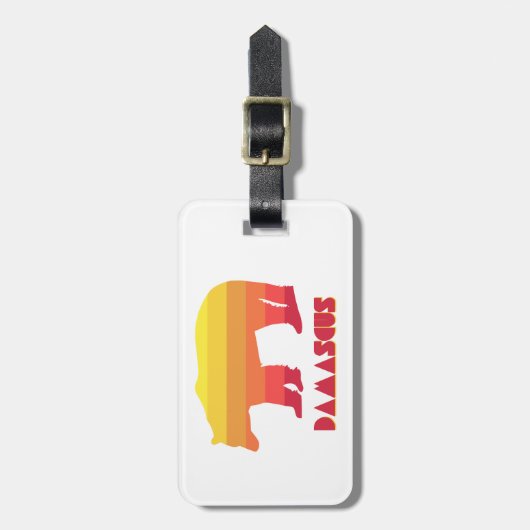 Damascus Virginia Rainbow Beer Bagagelabel (Voorkant verticaal)