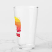 Damascus Virginia Rainbow Beer Glas (Links)