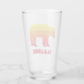 Damascus Virginia Regenboog Beer Glas (Achterkant)