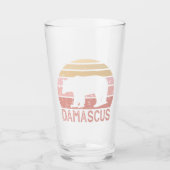 Damascus Virginia Retro Beer Glas (Voorkant)