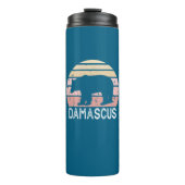 Damascus Virginia Retro Beer Thermosbeker (Voorkant)
