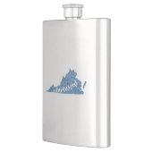 Damascus, Virginia Wood Grain Flacon (Links)