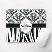  Damascus Zebra Stripes Muismat (Met muis)