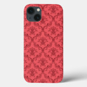 Damasflorpatroon Case-Mate iPhone Case (Achterkant)