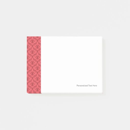 Damasflorpatroon Post-it® Notes (Voorkant)