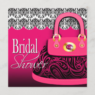 Damashandtas Paisley Purse Vrijgezellenfeest Kaart