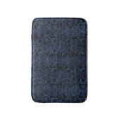 DAMASK2 ZWARTE MARBLE & BLUE STONE BADMAT (Voorkant Verticaal)