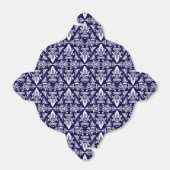 Damask 05 Navy-White-Take Out Favor boxes Bedankdoosjes (Uitgevouwen)