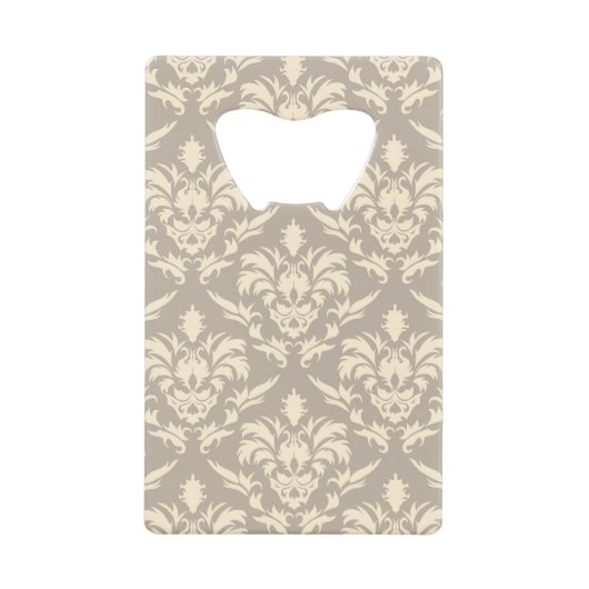 Damask 2 creditkaart flessenopener (Voorkant)